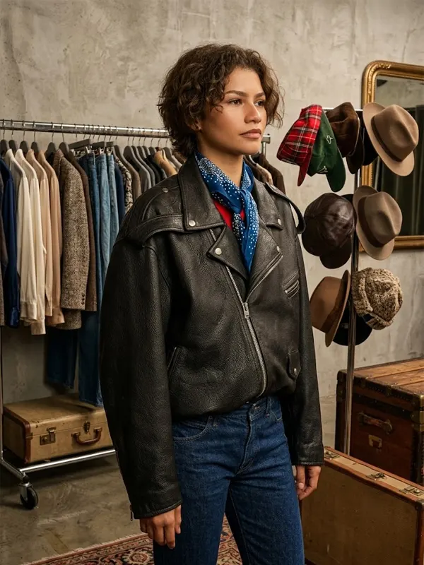 Zendaya 2026 Black Jacket