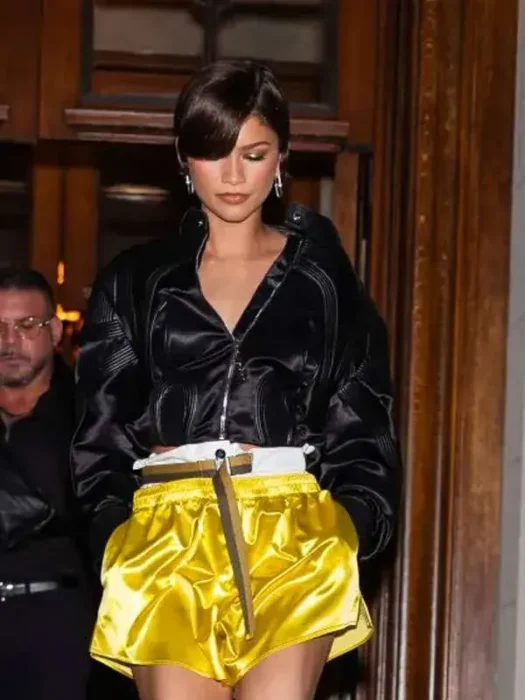 Zendaya The Crane Club Black Jakcet