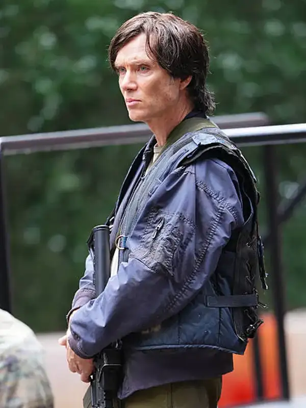 A Quiet Place III Cillian Murphy Blue Jacket