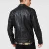 Altona Leather Jacket Back