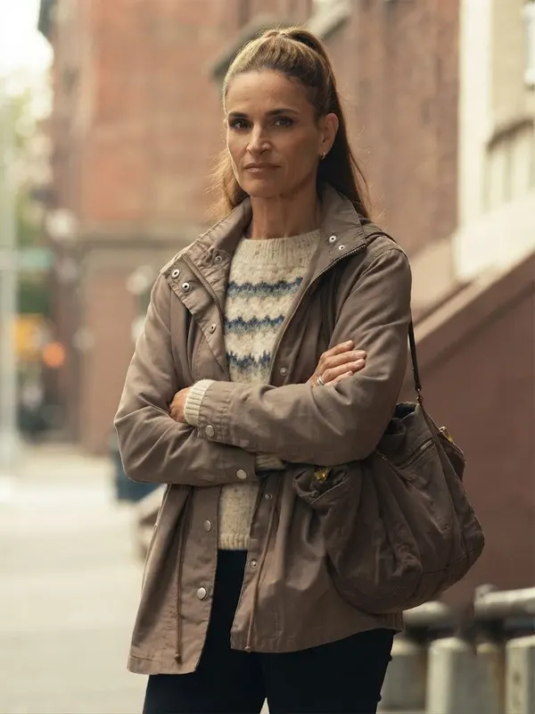 Amanda Peet Fantasy Life Cotton Jacket
