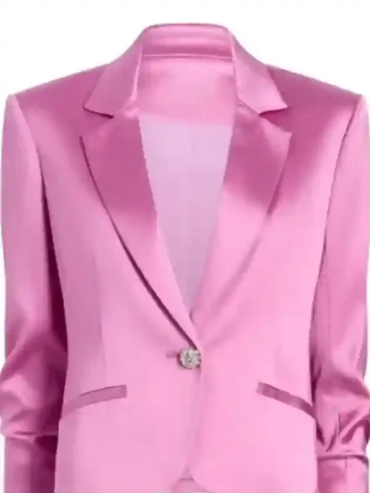 Americas Newsroom Dana Perino Satin Blazer