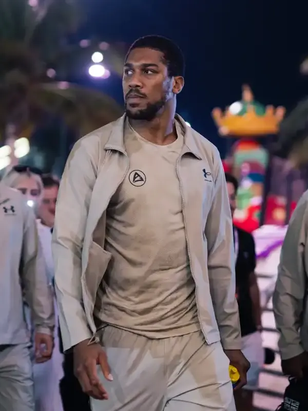 Anthony Joshua Under Armour Beige Jacket