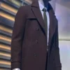 Avengers Doomsday Loki Dark Brown Peacoat