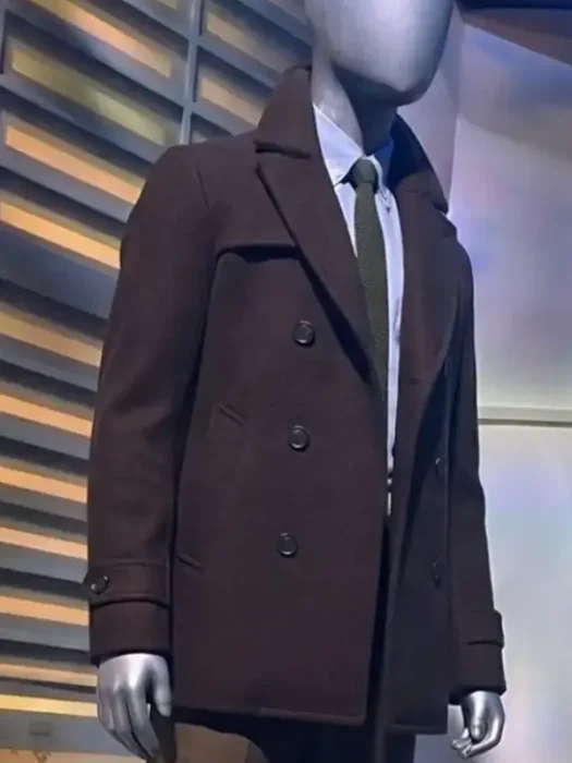 Avengers Doomsday Loki Dark Brown Peacoat