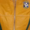 Brazil Lily Rowland Moto Yellow Jacket