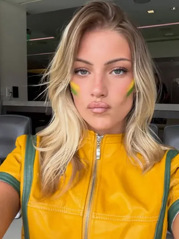 Brazil Lily Rowland Moto leather Jacket