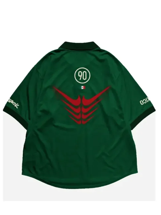 CJ Mexico Total 90 Retro Green Jersey