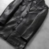 Classmith Black Leather Coat