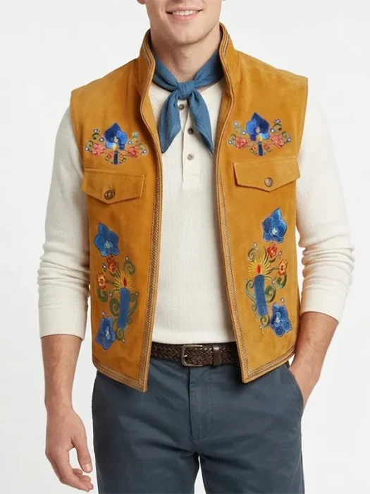 Descendants Wicked Wonderland Luis Madrigal Suede Vest