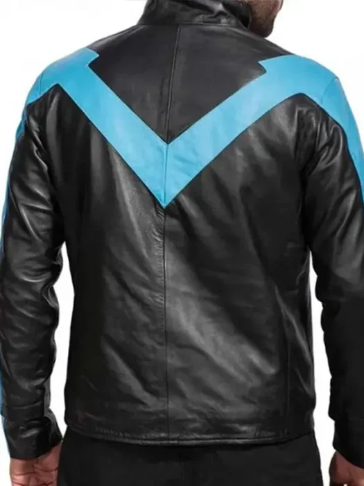 Dick Grayson Nightwing Leather Jacket