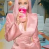 Dunkin Donuts Kylie Jenner Pink Blazer