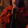 Ella Bright Cherry Pie Red Jacket