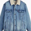 Elle Miles Shearling Jacket