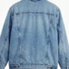Elle S01 Miles Shearling Jacket Back