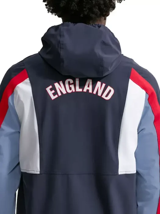 England Dri FIT Woven Jacket Back