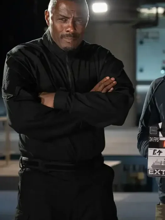 Extraction 3 Idris Elba Black Jacket