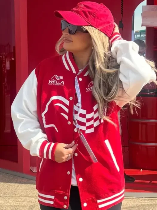 F1 Academy Paddock Wella Professional Red Jacket