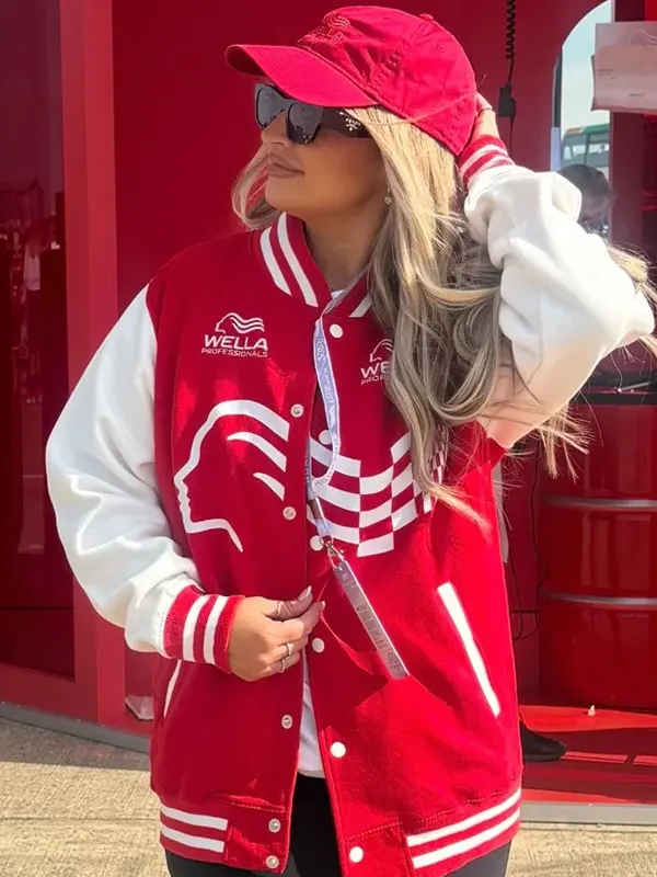 F1 Academy Paddock Wella Professional Red Jacket