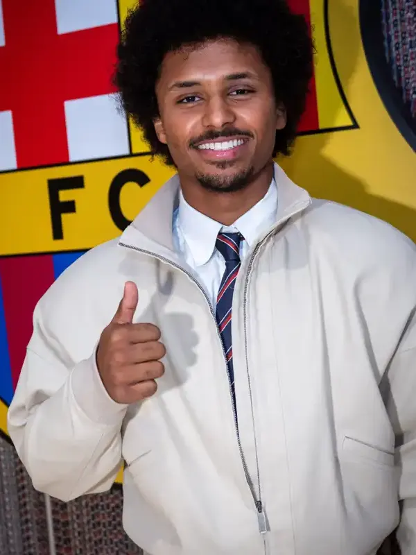 FC Barcelona Borussia Dortmund 2026 Karim Adeyemi FC Barcelona Bomber Jacket
