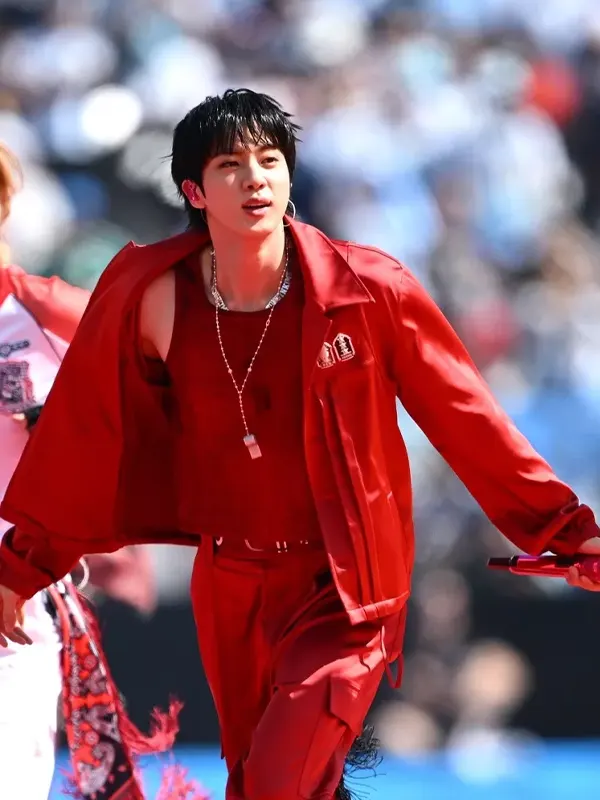 FIFA Halftime Show Kim Seok-Jin Jacket
