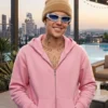 FIFA World Cup 2026 Justin Bieber Pink Hoodie