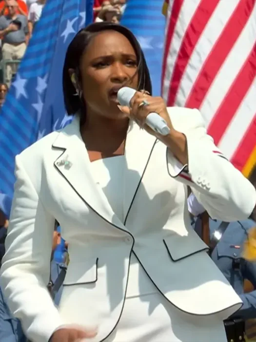 FIFA World Cup Jennifer Hudson white Blazer