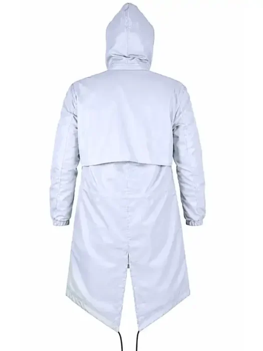 Feel The Beat April Dibrina Silver Coat Back