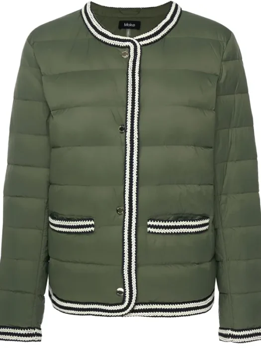 Fern Olive Green Puffer Down Jacket