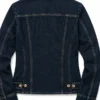 Fightland 2026 Howard Charles Black Jacket Back
