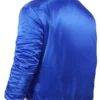 Golden State Warriors Blue Satin Jacket
