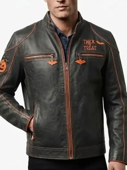 Halloween Handcrafted Cafe Racer Jacket