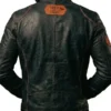 Halloween Handcrafted Cafe Racer Jacket Back