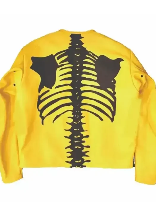Halloween Skeleton Jacket Back