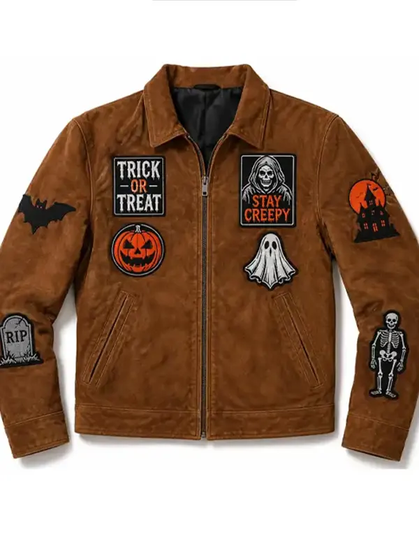 Halloween Vintage Brown Jacket