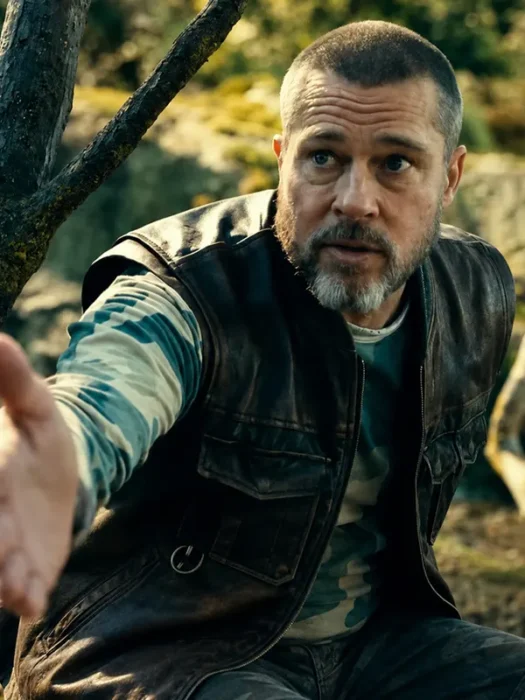 Heart Of The Beast Brad Pitt Leather Vest