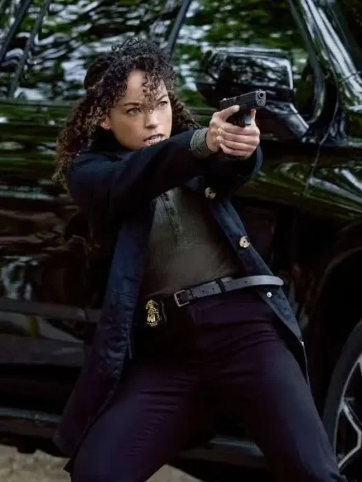 I Will Find You Logan Browning Coat