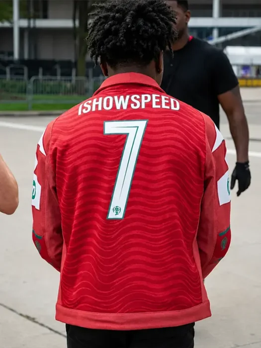 IShow Speed Portugal Jacket Back