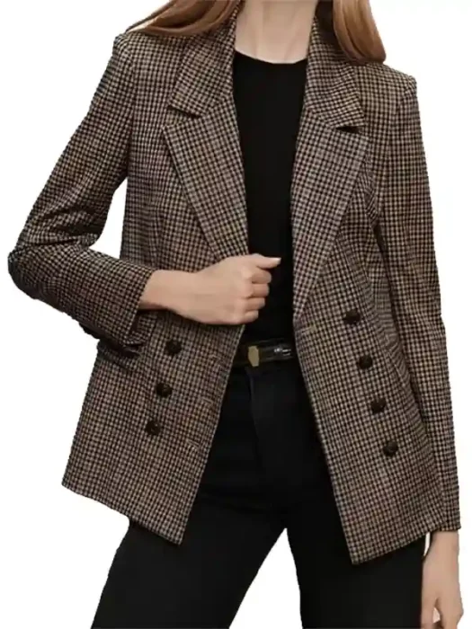 In the City 2026 Lindsay Hubbard Plaid Blazer