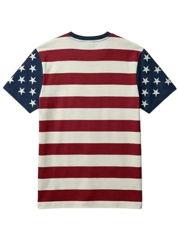 Independence Day American Flag Graphic Shirt
