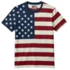 Independence Day American Flag Graphic T-Shirt