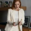 Jessica Chastain Dreams 2026 White Blazer