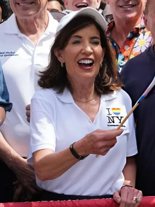 Kathy Hochul 2026 NYC Pride March Polo Shirt