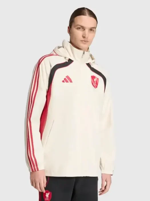 LFC adidas Urban Purist Hooded White Jacket