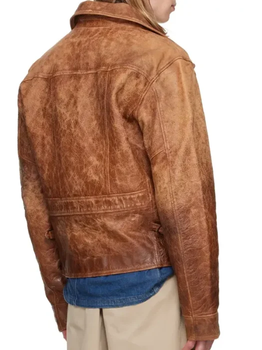 London Davido Brown Jacket Baack