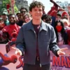 London Photocall Spider Man Brand New Day 2026 Tom Holland Jacket