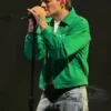 Louis Tomlinson Human Made Green Jacket