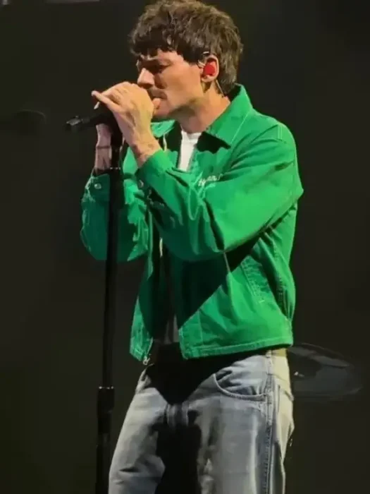 Louis Tomlinson Human Made Green Jacket
