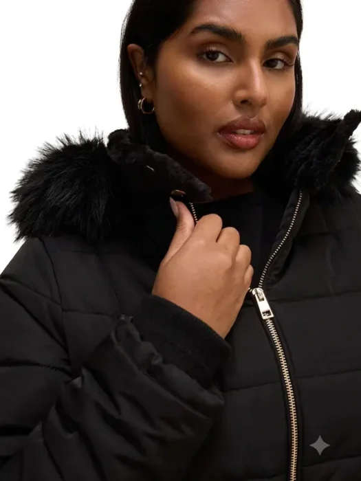 Macey Curve Short Black Jacket