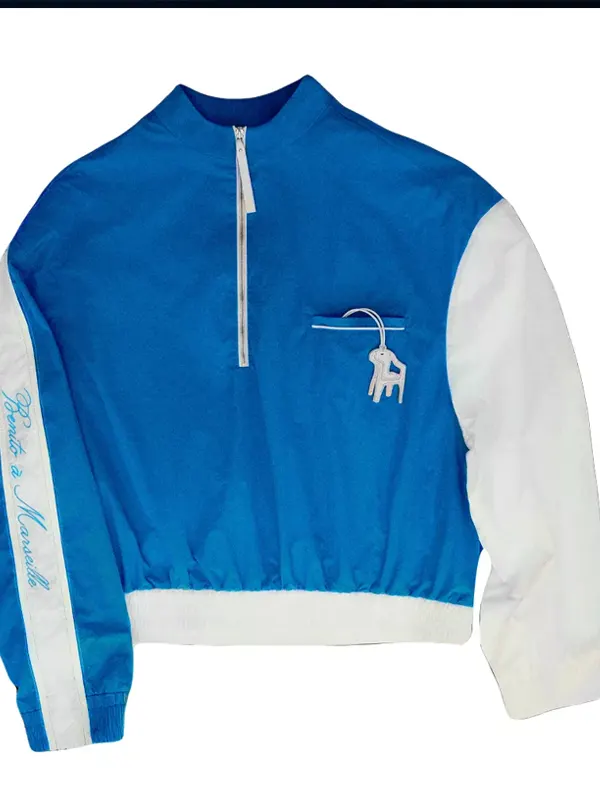 Marseille Bad Bunny Blue Jacket
